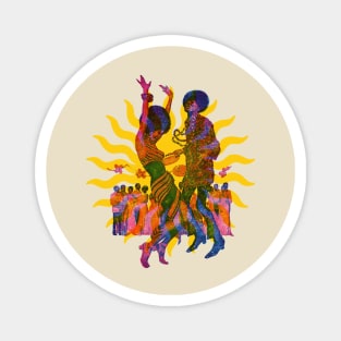 Disco Dancing Magnet